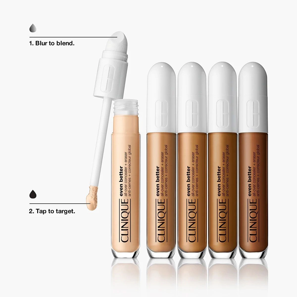 Clinique Консилер для лица Even Better All-Over Concealer + Eraser CN 52 Neutral, 6 мл - фото N4