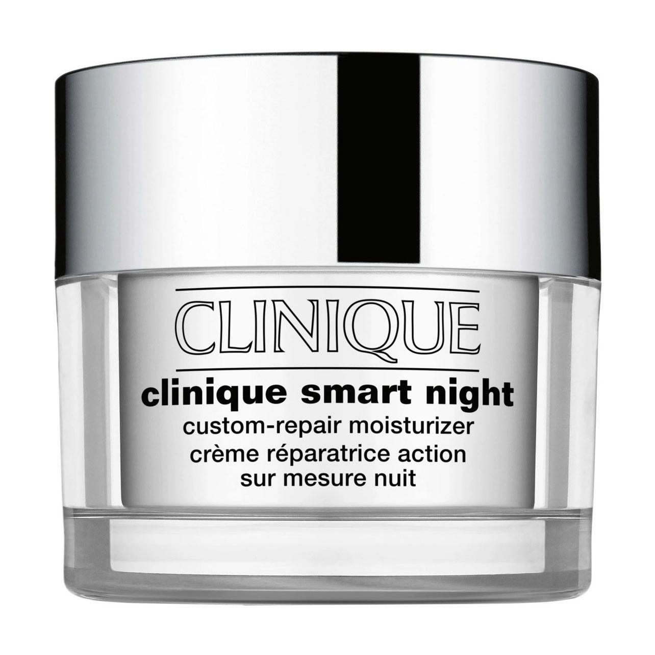Clinique Нічний крем для обличчя Smart Night Custom-Repair Moisturizer для комбінованої шкіри схильної до жирності, 50 мл - фото N1