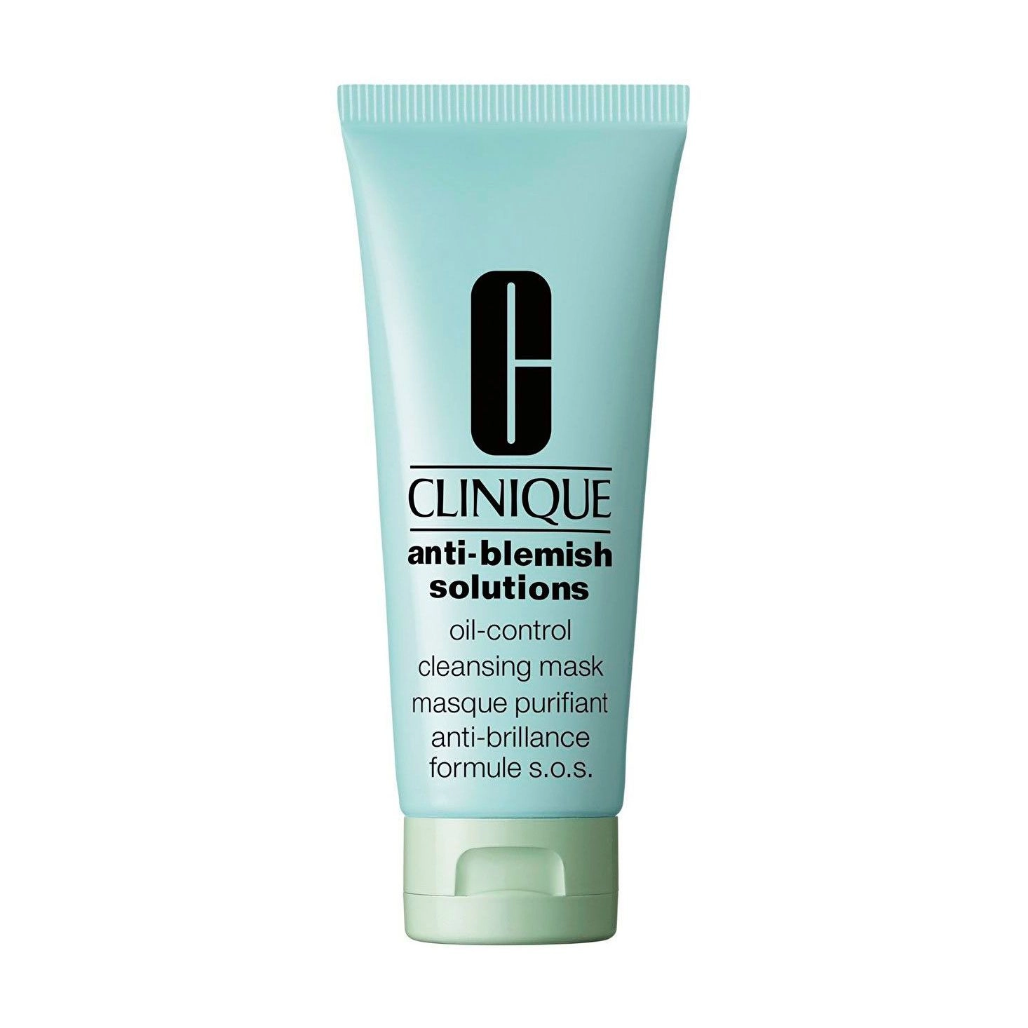 Clinique Маска для лица Anti-Blemish Solutions Oil-Control Cleansing Mask очищающая для комбинированной и жирной кожи, 100мл - фото N1