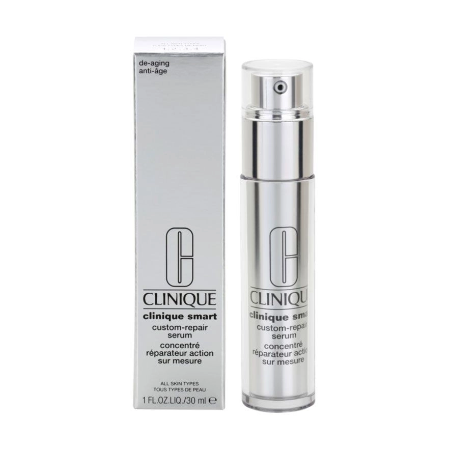 Clinique Сиворотка для обличчя Smart Custom-Reapir Serum Anti Age serum проти зморшок, 30мл - фото N1