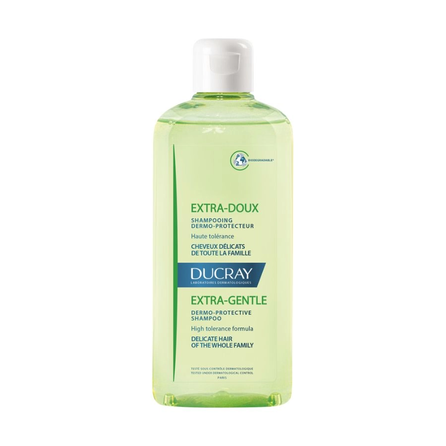 Ducray Захисний шампунь для волосся Extra-Doux для частого застосування, 400 мл - фото N1