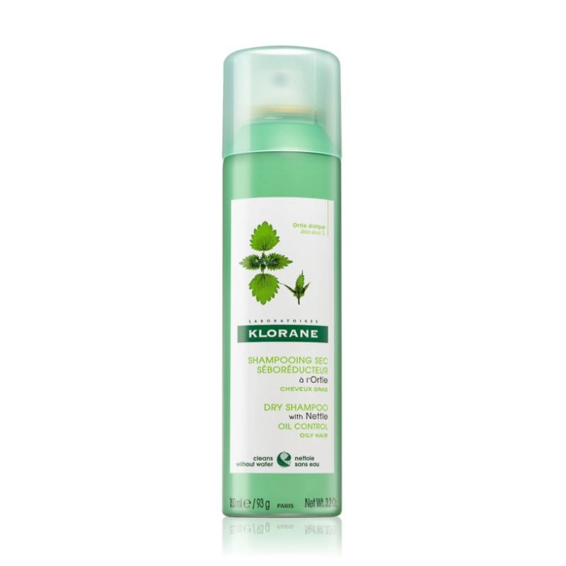 Klorane Сухий шампунь Nettle Sebo-Regulating Dry Shampoo for Oily Hair з кропивою, 150 мл - фото N2