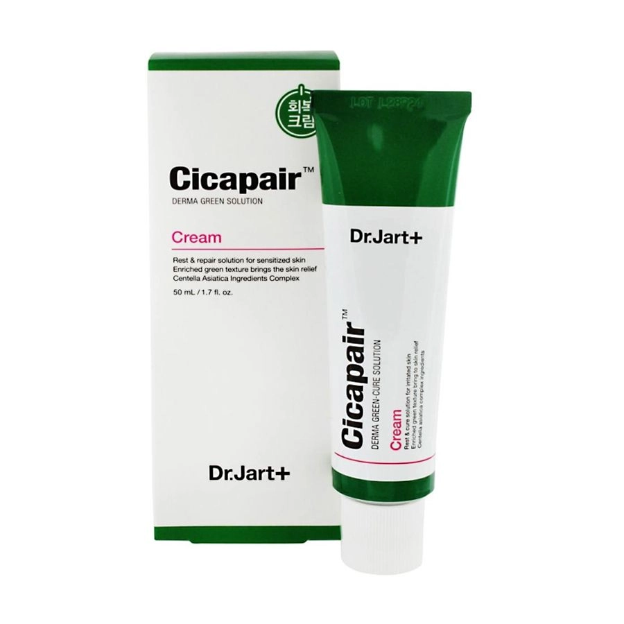 Dr. Jart Регенерирующий крем-антистресс для лица Dr. Jart+ Cicapair Derma Green Solution Cream, 50 мл - фото N1