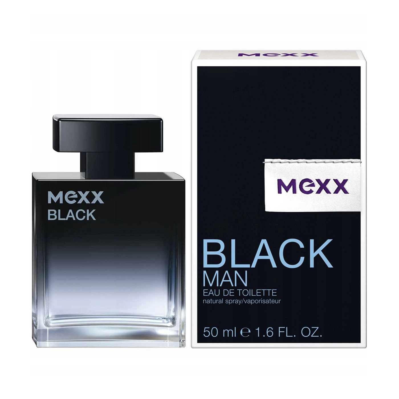 Mexx Black Man Туалетна вода чоловіча, 50 мл - фото N1