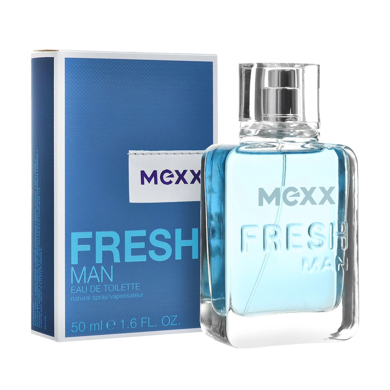 Mexx Fresh Man Туалетная вода мужская, 50 мл - фото N1