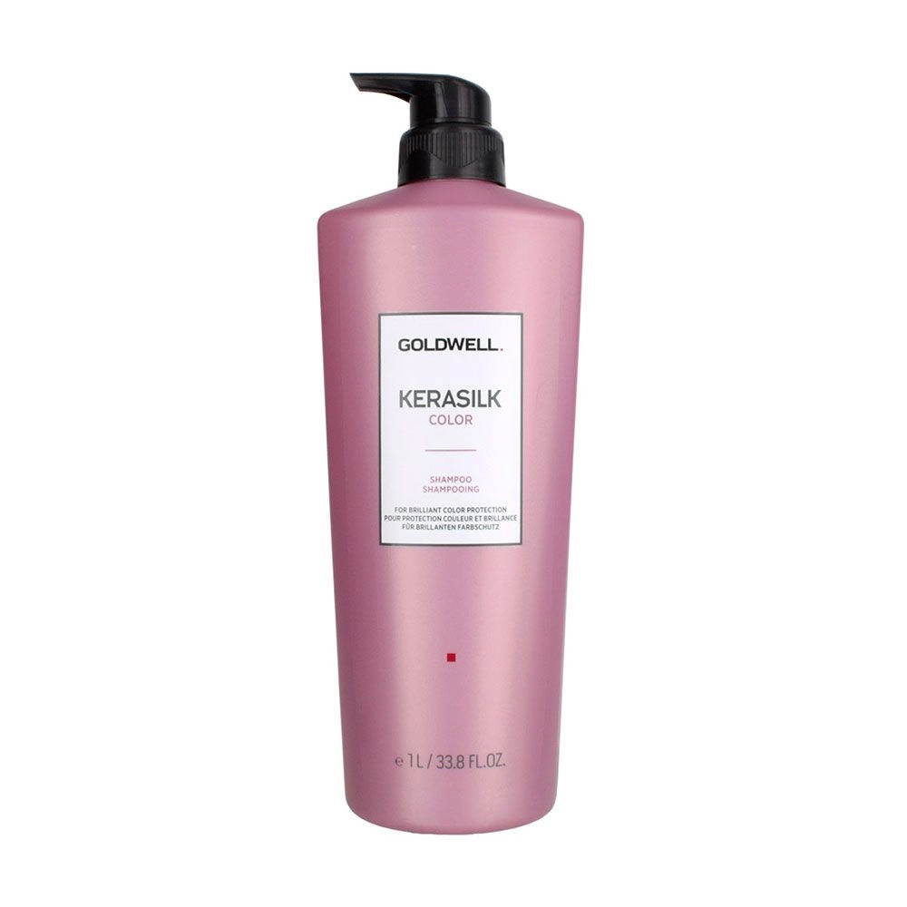 Goldwell Шампунь Kerasilk Color Shampoo для фарбованого волосся, 1 л - фото N1