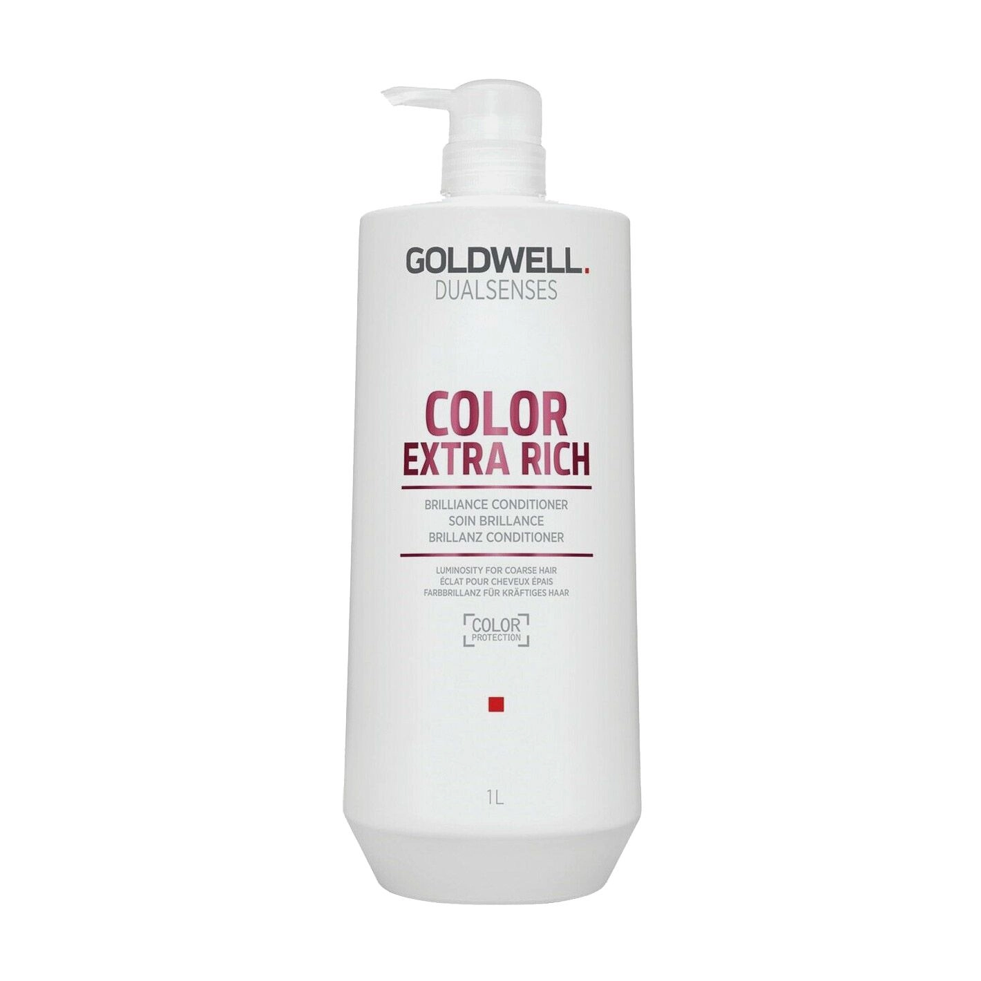 Goldwell Кондиціонер Dualsenses Color Extra Rich Brilliance Conditioner для блиску фарбованого волосся, 1 л - фото N1