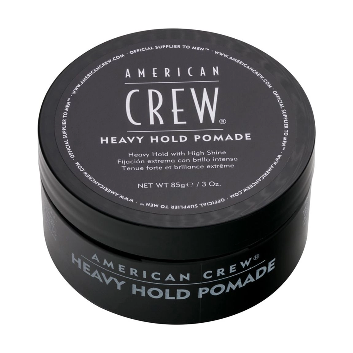 American Crew Чоловіча помада для стайлінгу волосся Heavy Hold Pomade, 85 г - фото N1