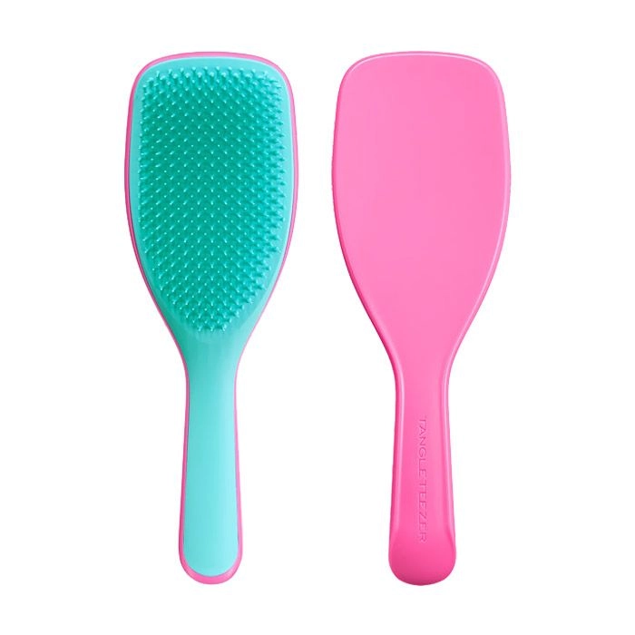 Tangle Teezer Расческа для волос The Large Wet Detangler Hyper Pink, 1 шт - фото N2