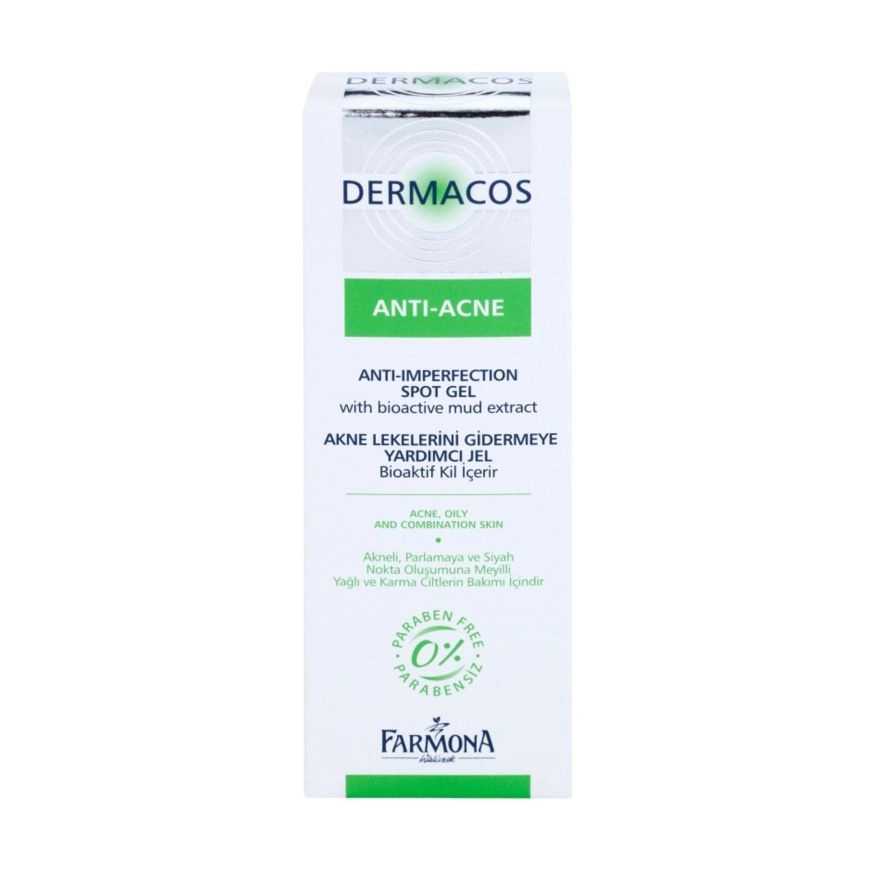 Farmona Гель для лица Dermacos Anti-Acne для устранения проблем кожи, 15 мл - фото N3