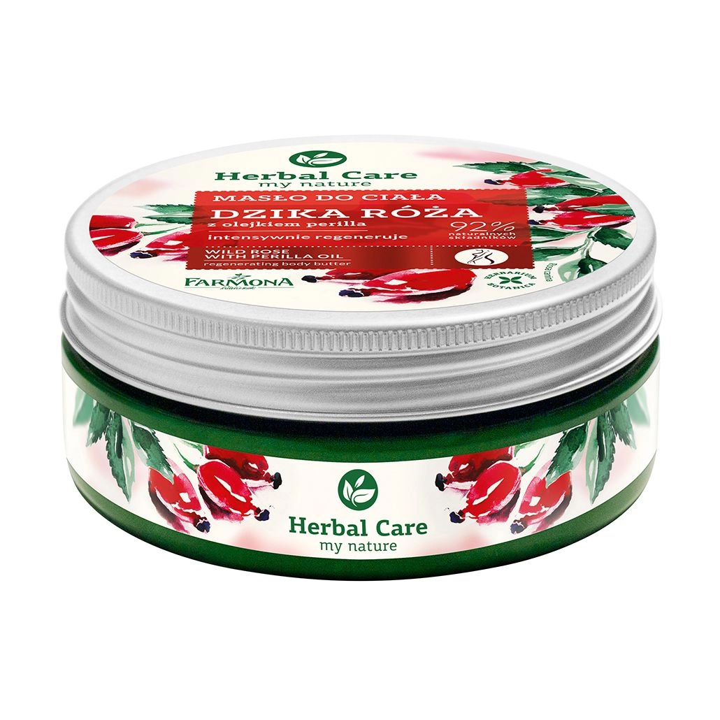 Farmona Баттер для тела Herbal Care Wild Rose Regenerating Body Butter Шиповник, 200 мл - фото N1