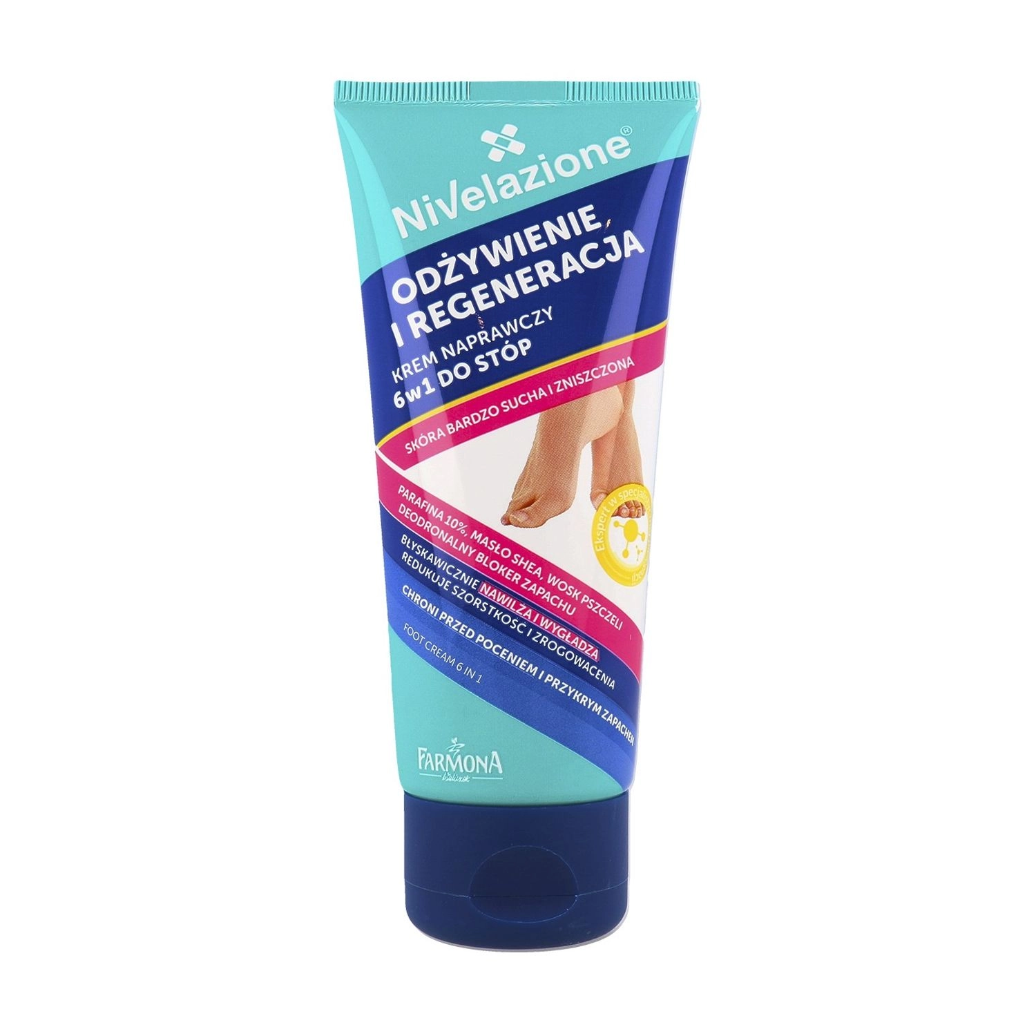 Farmona Крем для ніг Nivelazione Foot Cream 6 in 1 Відновлюючий, 75 мл - фото N1