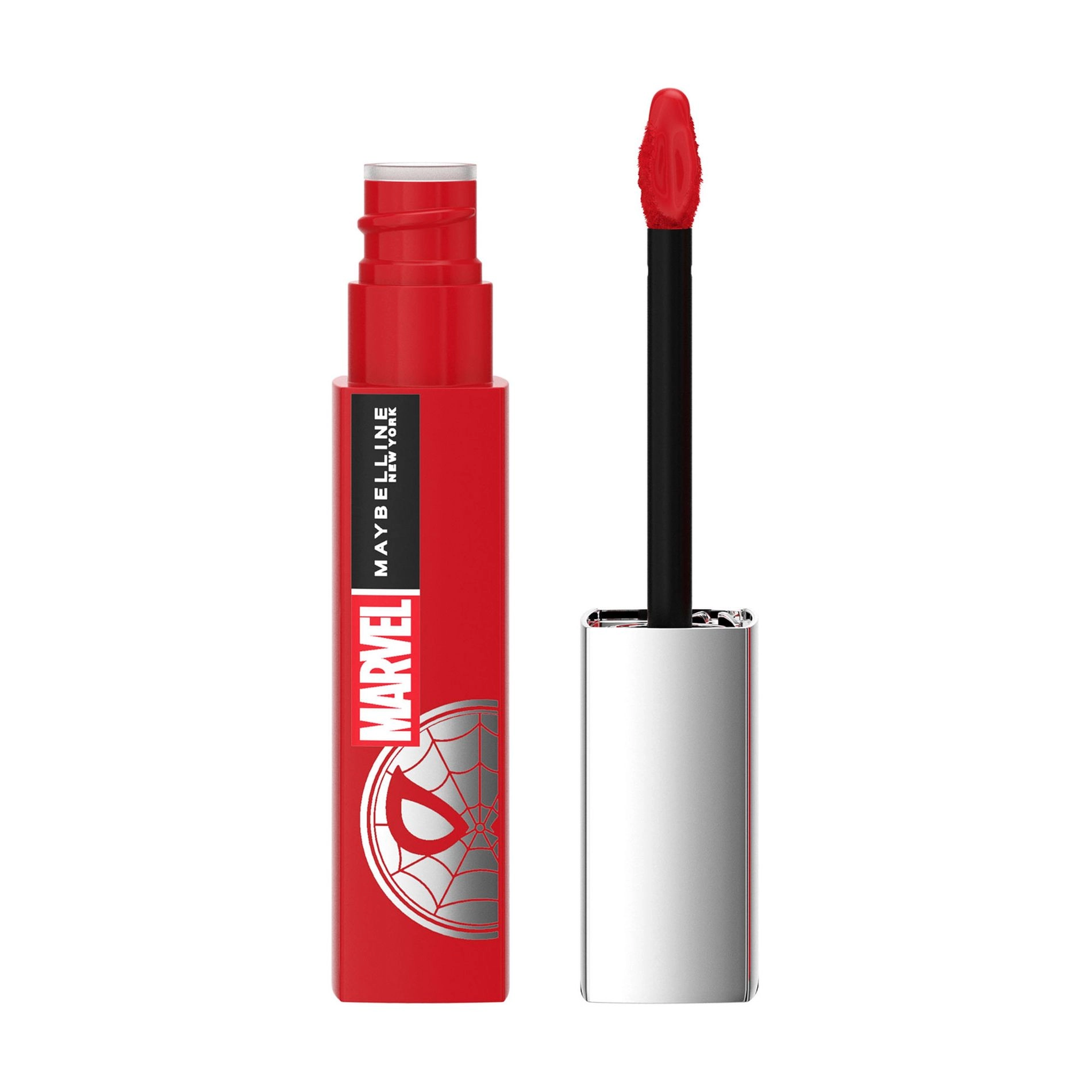 Maybelline New York Стойкая жидкая матовая помада для губ Marvel Super Stay Matte Ink, 20 Pioneer, 5 мл - фото N2