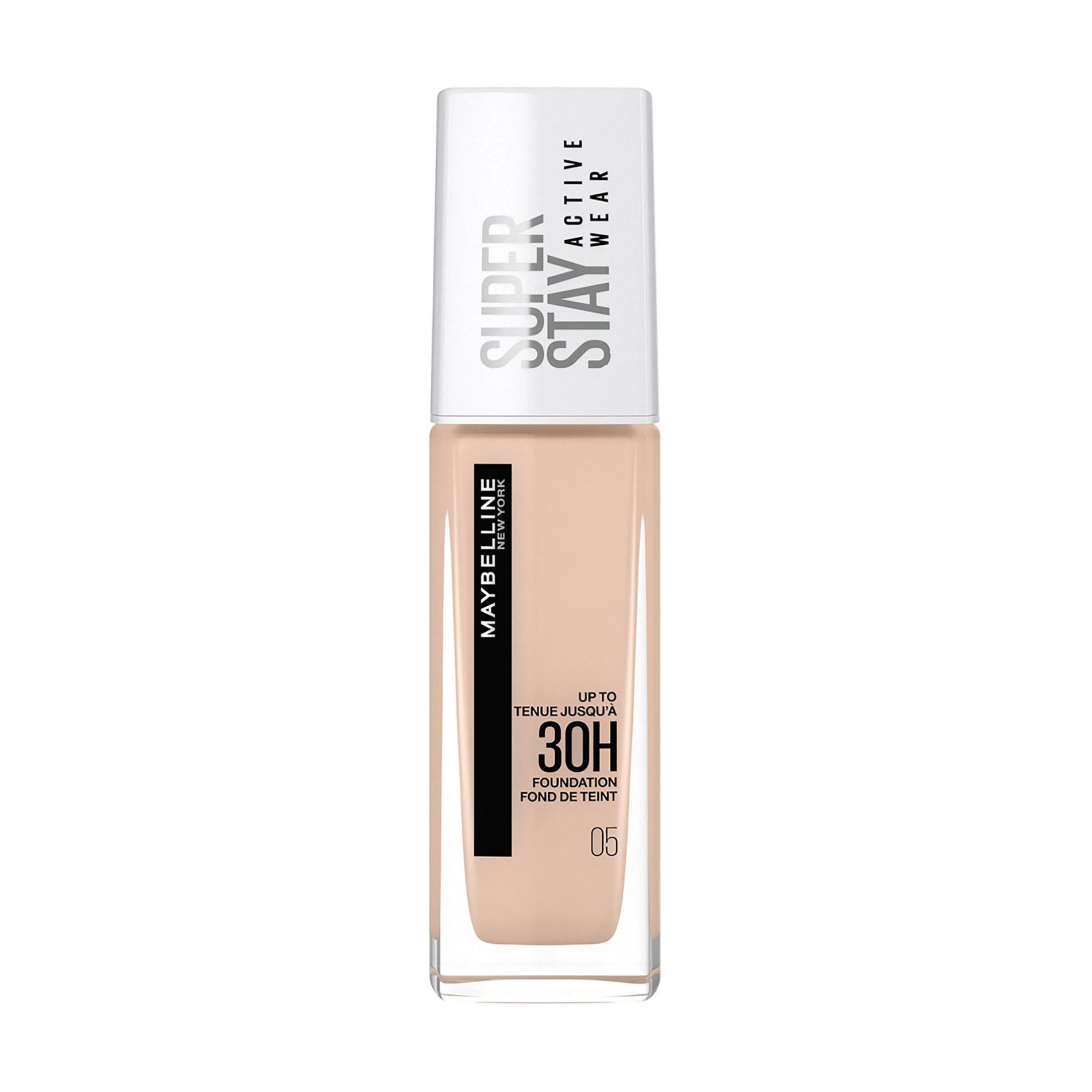 Maybelline New York Стійкий тональний крем для обличчя Super Stay 30H, 05 Light Beige, 30 мл - фото N1