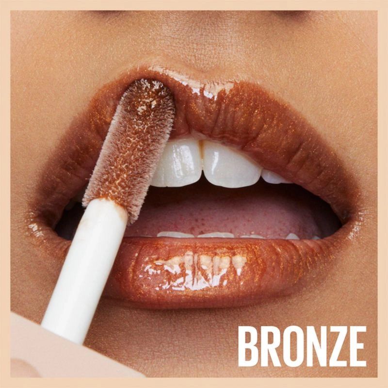 Maybelline New York Блиск для губ Lifter Gloss з гіалуроновою кислотою, 018 Bronze, 5.4 мл - фото N5