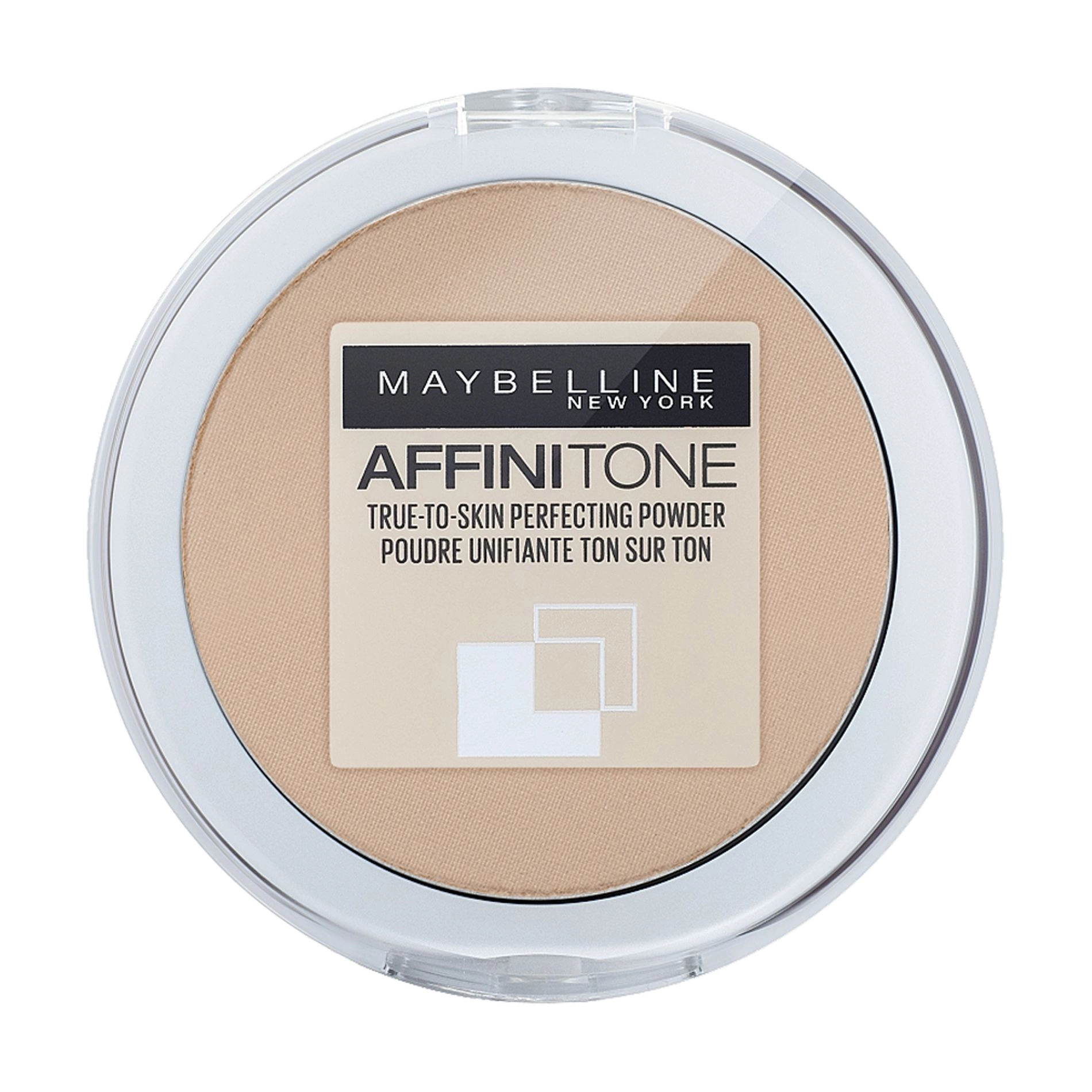 Maybelline New York Компактна пудра для обличчя Affinitone Досконалий тон, 24 Golden Beige, 9 г - фото N1