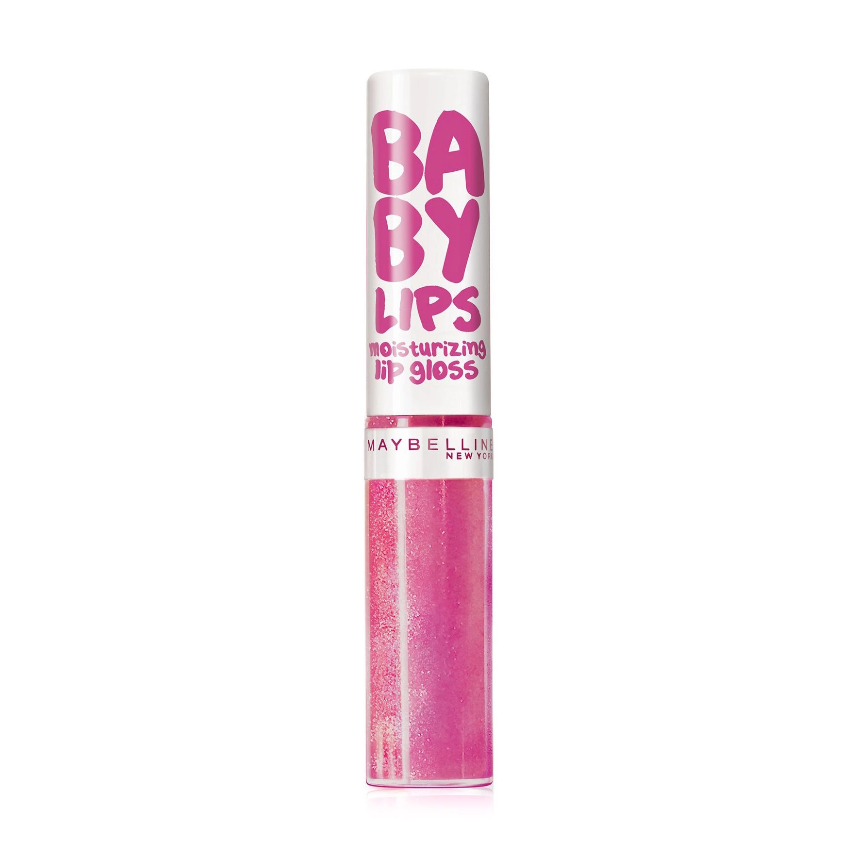 Maybelline New York Блеск для губ Baby Lips Moisturizing Lip Gloss 10 Fuchsia Flicker, 5 мл - фото N1