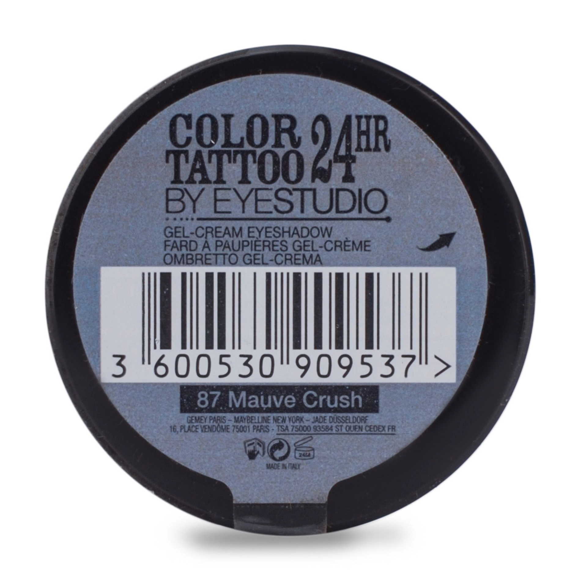 Maybelline New York Кремові тіні для повік Color Tattoo 24HR by EyeStudio 87 Mauve Crush, 4.5 г - фото N2