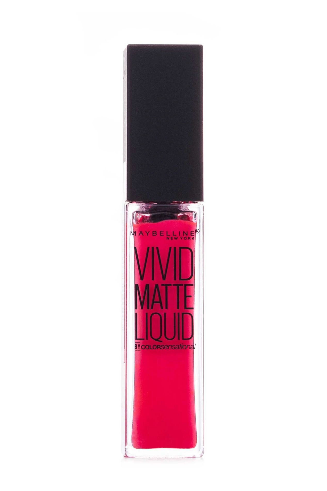 Maybelline New York Блиск для губ Color Sensational Vivid Matte тон 20 Рожевий корал, 8мл - фото N1