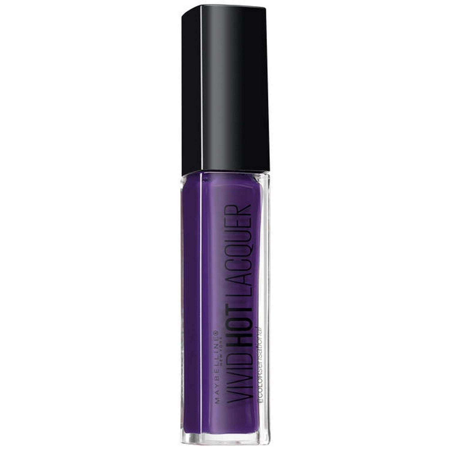 Maybelline New York Блиск для губ Color Sensational Vivid Hot Lacquer тон 78 Royal, 7,7мл - фото N1