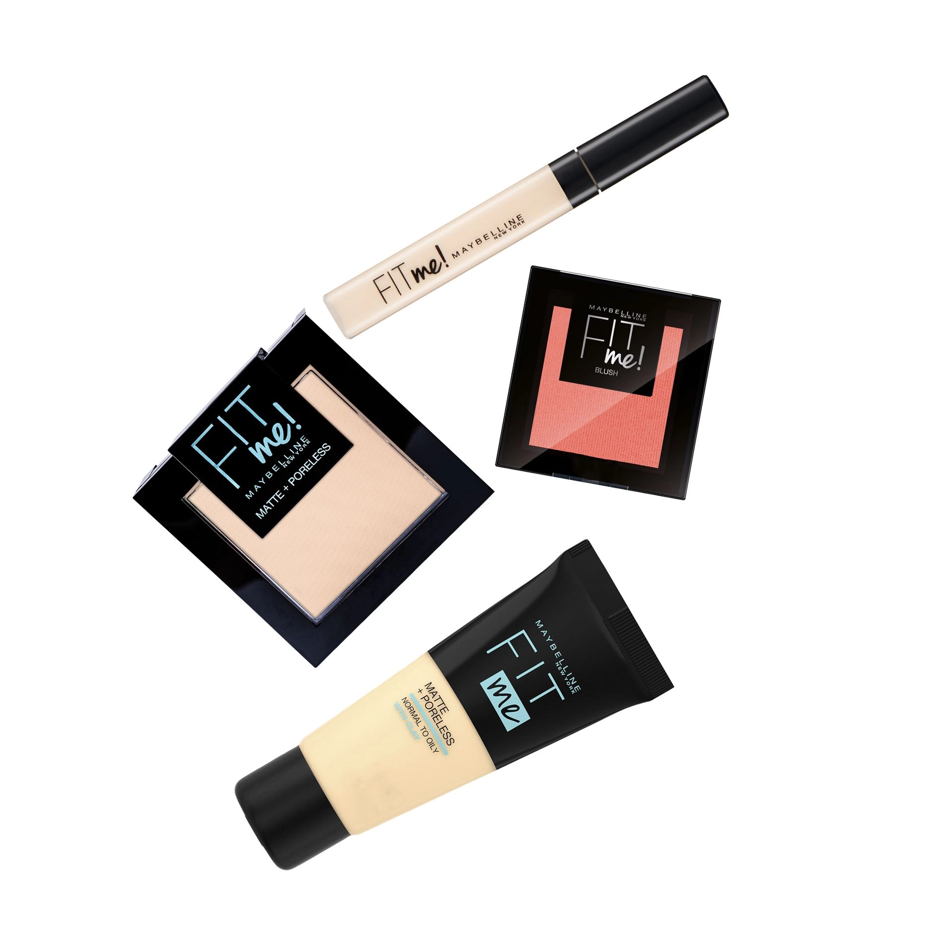 Maybelline New York Матирующая компактная пудра для лица Fit Me! Matte + Poreless 105 Natural Ivory, 9 г - фото N5