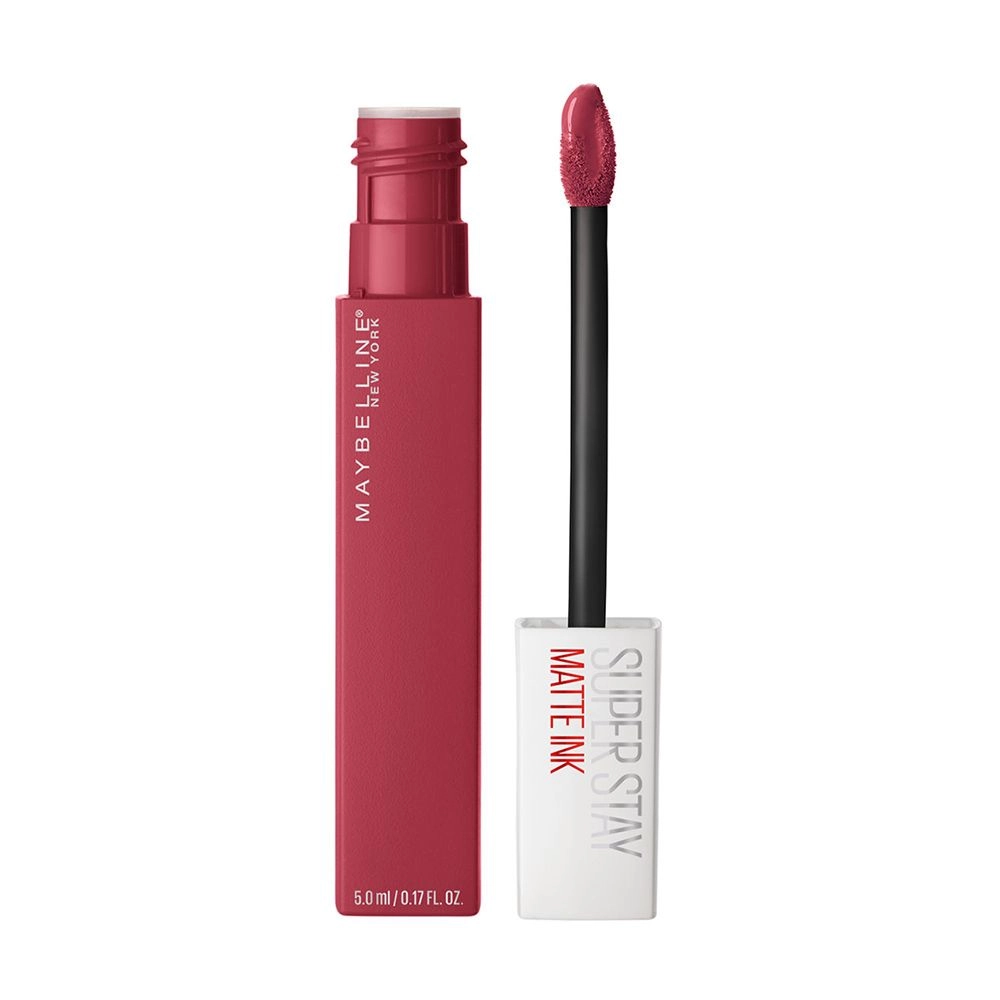 Стойкая жидкая матовая помада для губ - Maybelline New York Super Stay Matte Ink, 80 - Ruler, 5 мл - фото N1