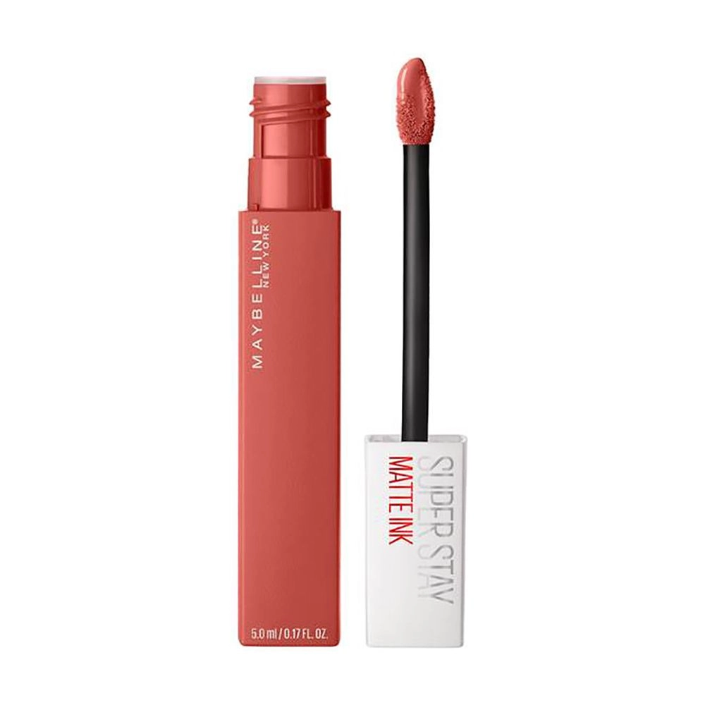 Стійка рідка матова помада для губ - Maybelline New York Super Stay Matte Ink, 130 Self-Starter, 5 мл - фото N3