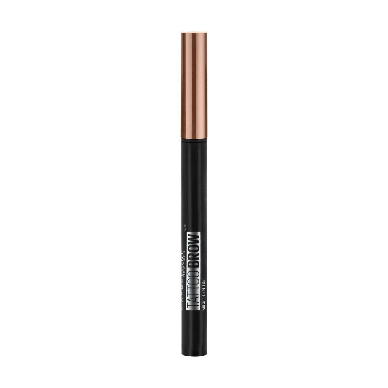 Maybelline New York Фломастер для бровей Tattoo Brow 120 medium brown, 0,15г - фото N1