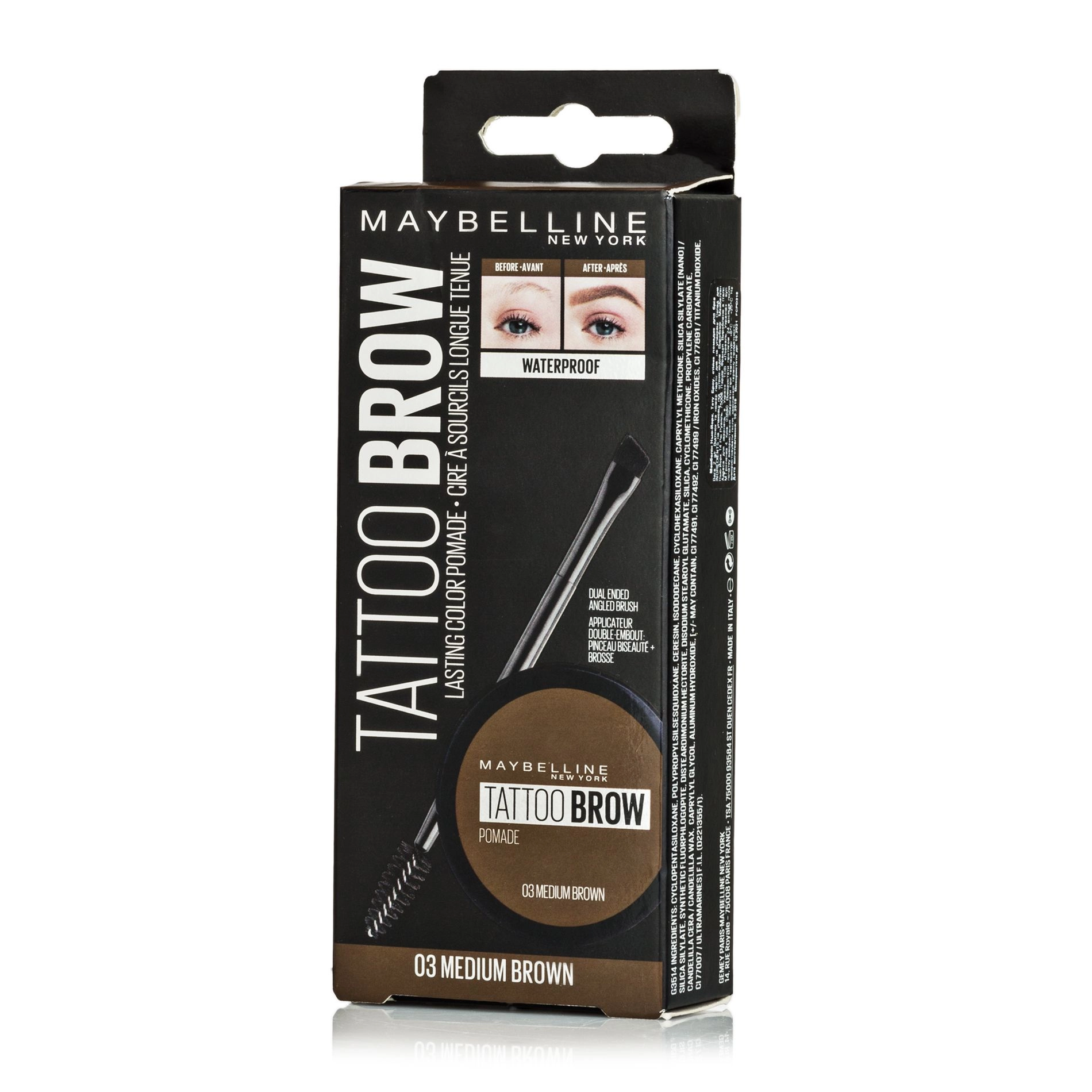 Maybelline New York Помада для бровей Maybelline Нью-Йорк Tatto Brow - фото N1