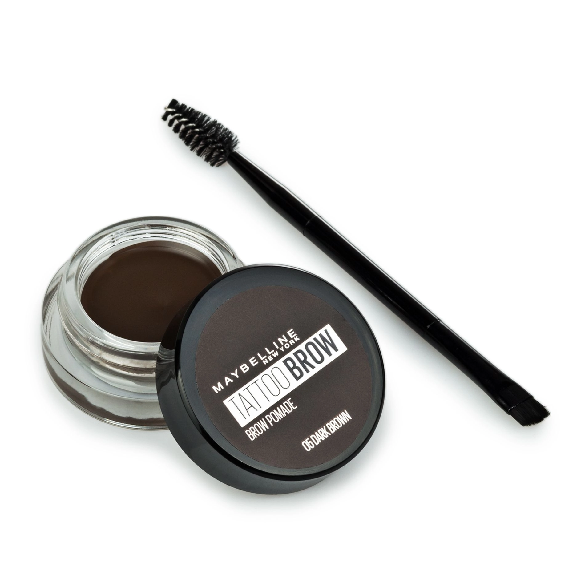 Maybelline New York Помада для брів Tatto Brow 005 Dark Brown, 2 г - фото N2