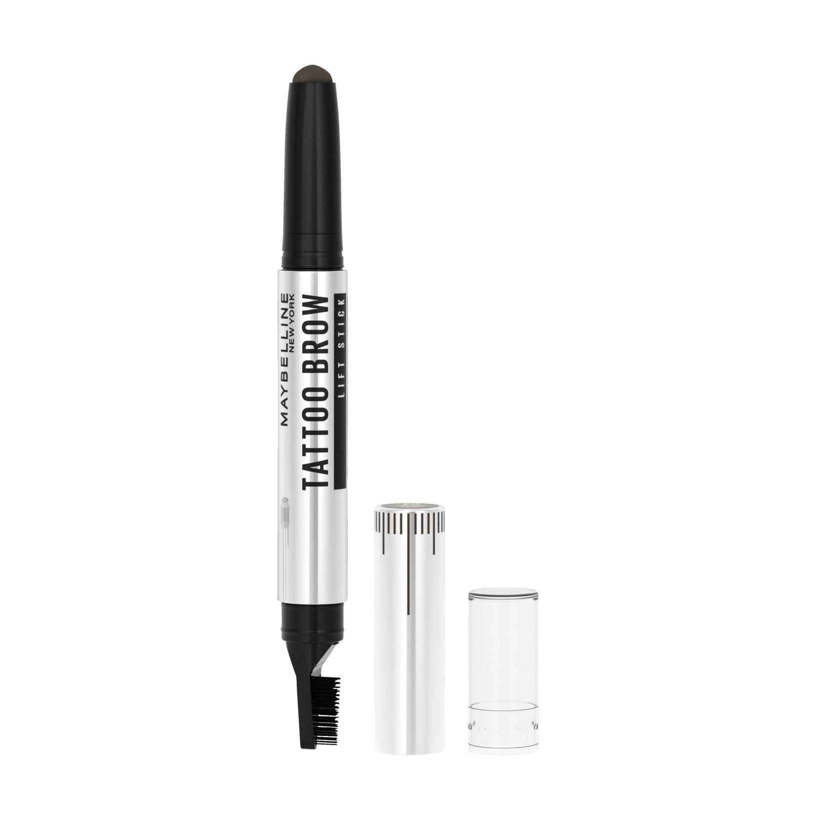 Maybelline New York Тонувальний віск-стік для брів Tattoo Studio Brow Lift Stick 04 Deep Brown, 1.1 г - фото N1