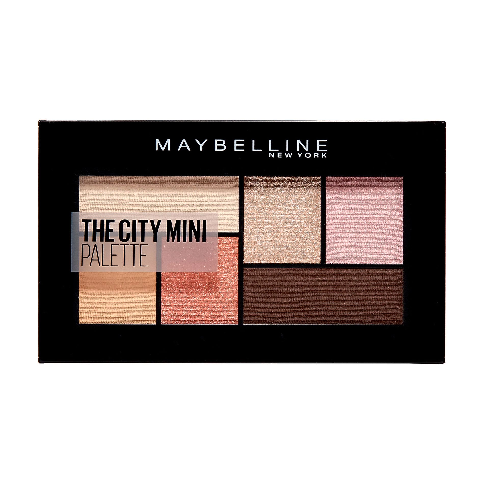 Maybelline New York Палетка теней для век The City Mini Palette 430 Downton Sunrise, 6 г - фото N1