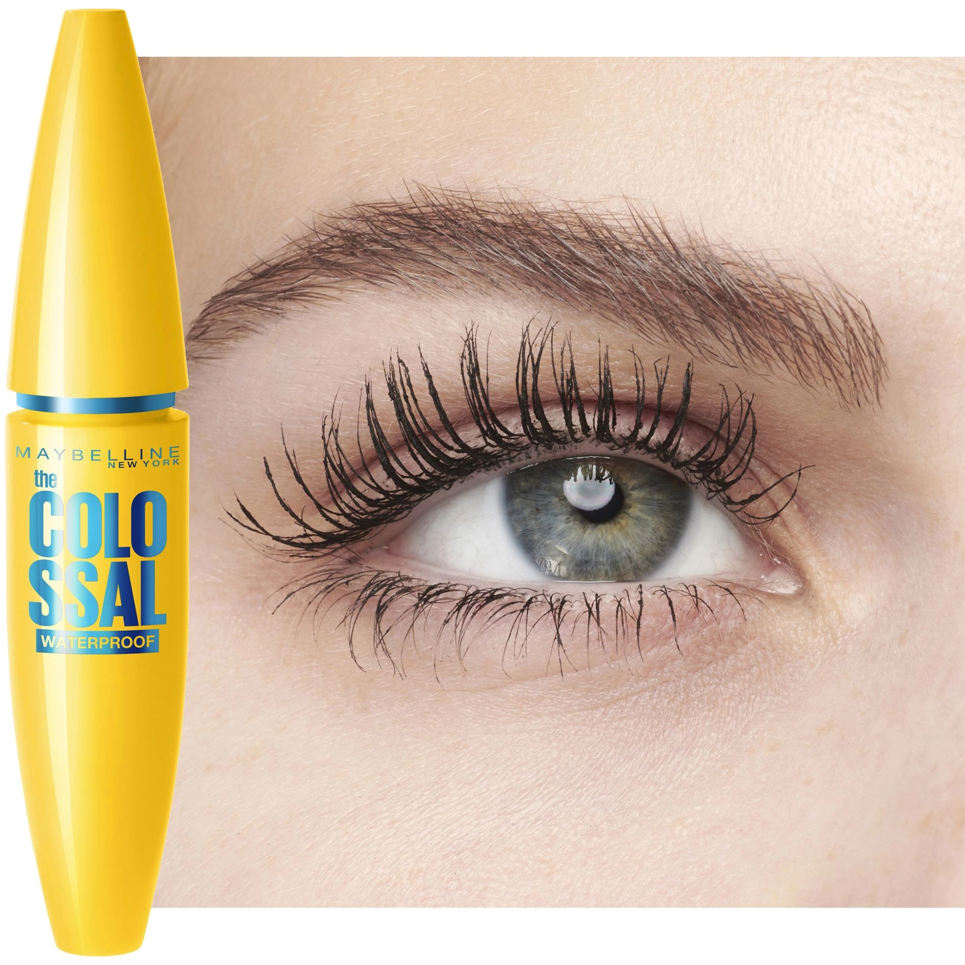 Maybelline New York Тушь для ресниц The Colossal Waterproof водостойкая, черная, 10 мл - фото N5