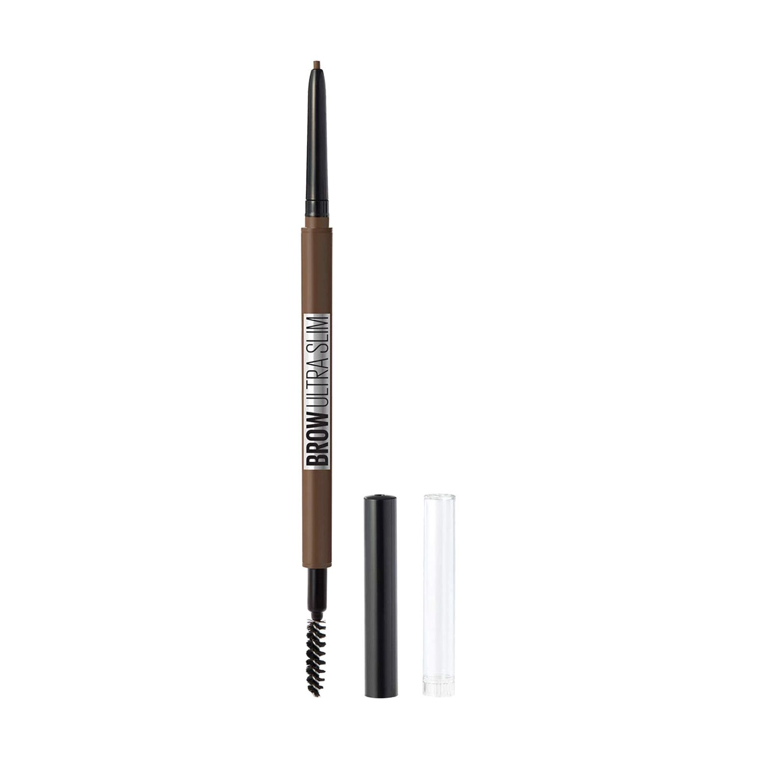 Maybelline New York Карандаш для бровей Brow Ultra Slim Eyebrow Pencil автоматический 04 Medium Brown, 0.9 г - фото N1