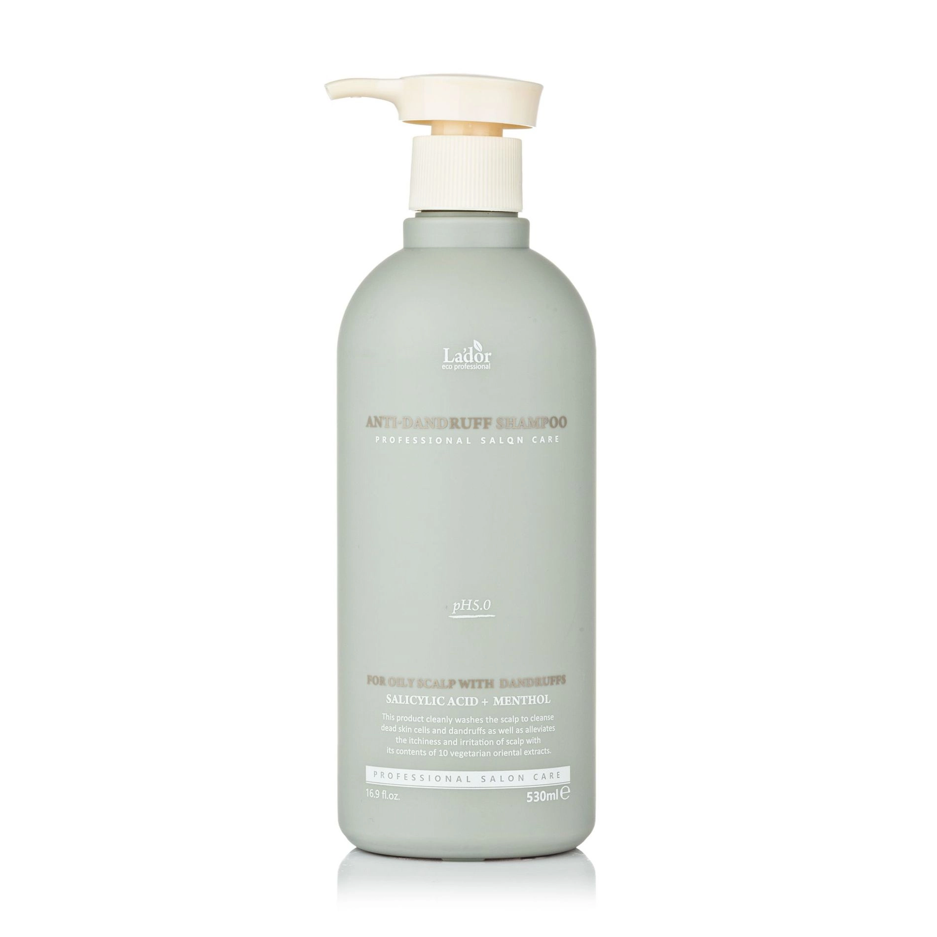 Шампунь проти лупи для жирної шкіри голови - La'dor Anti Dandruff Shampoo, 530 мл - фото N1