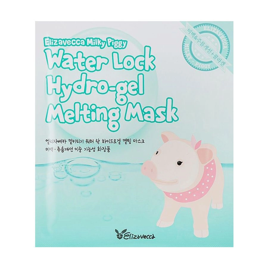 Elizavecca Гідрогелева маска для обличчя Face Care Milky Piggy Water Lock Hydrogel Melting Mask, 5*30 мл - фото N1