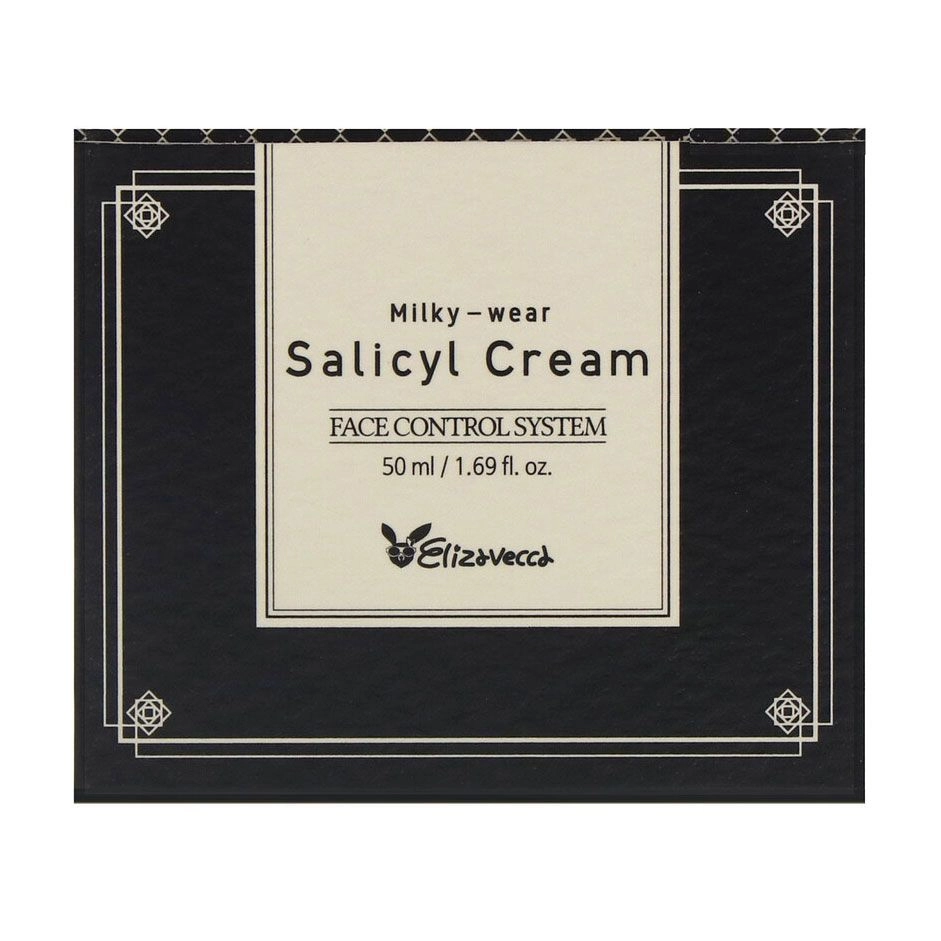 Elizavecca Саліциловий крем для обличчя Sesalo Milky-wear Salicyl Cream з ефектом пілінгу, 50 мл - фото N2