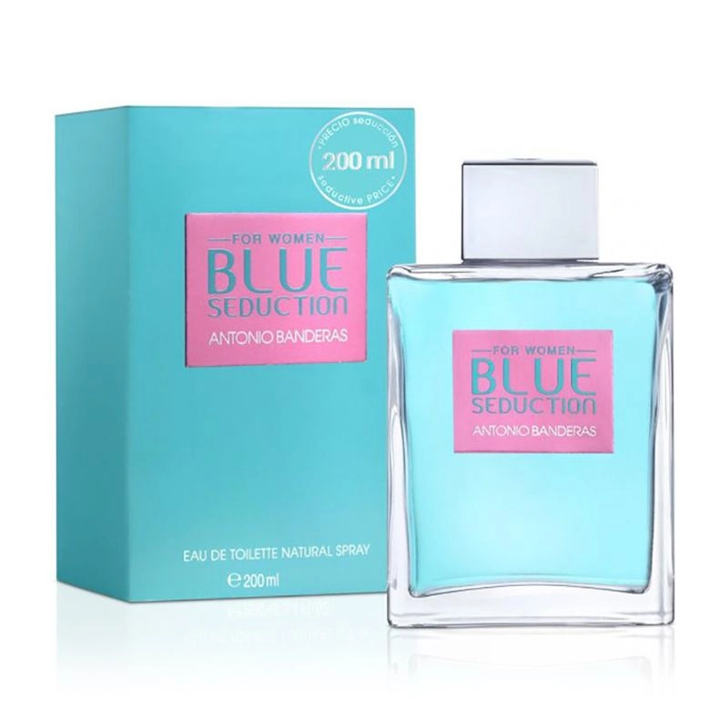 Antonio Banderas Blue Seduction for Women Туалетная вода женская, 200 мл - фото N2