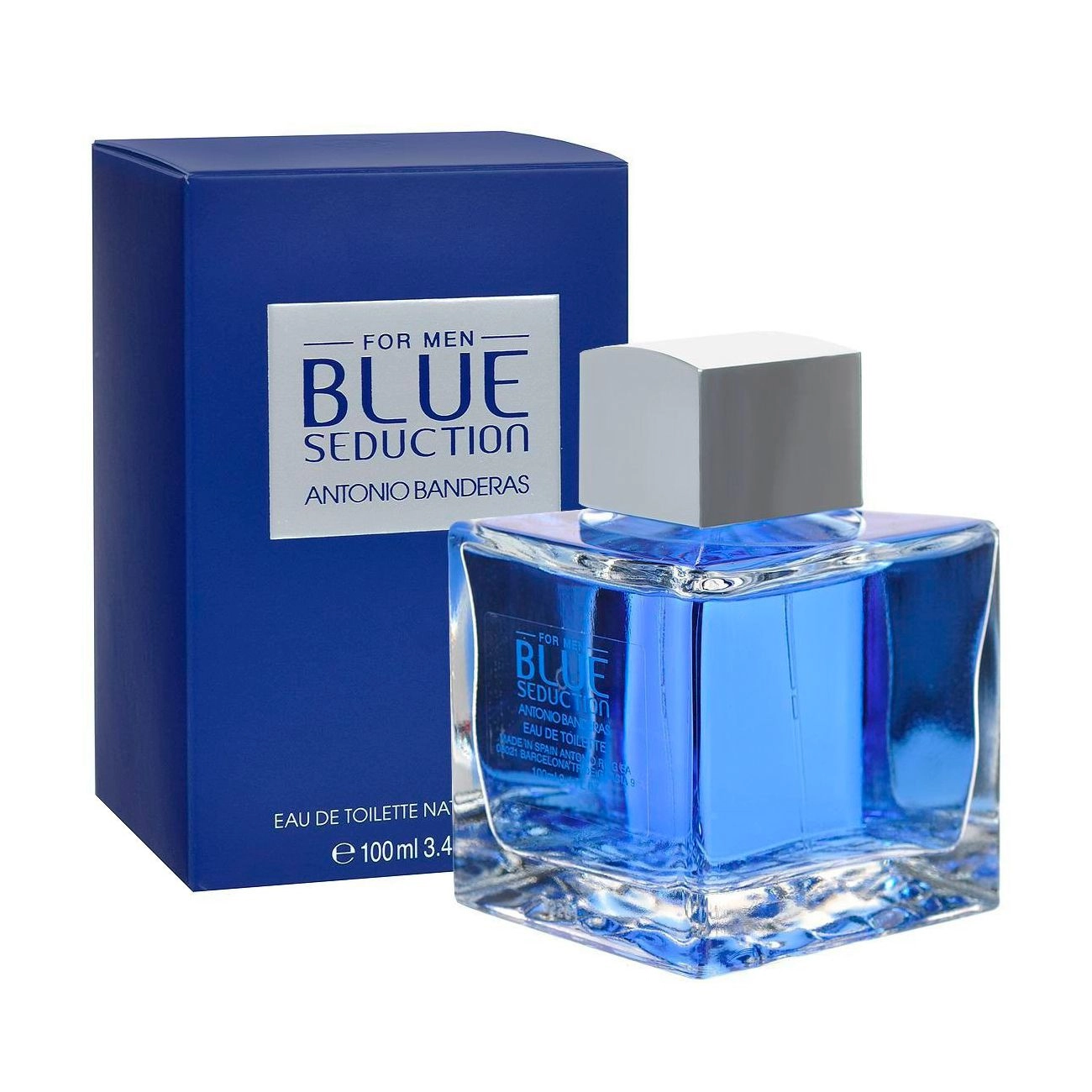 Antonio Banderas Blue Seduction Туалетная вода мужская, 100 мл - фото N2