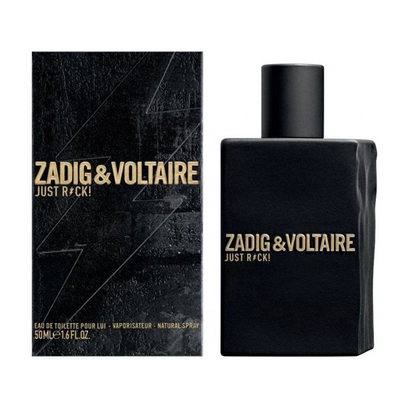 Zadig & Voltaire Just Rock! for Him Туалетная вода мужская, 50 мл - фото N1