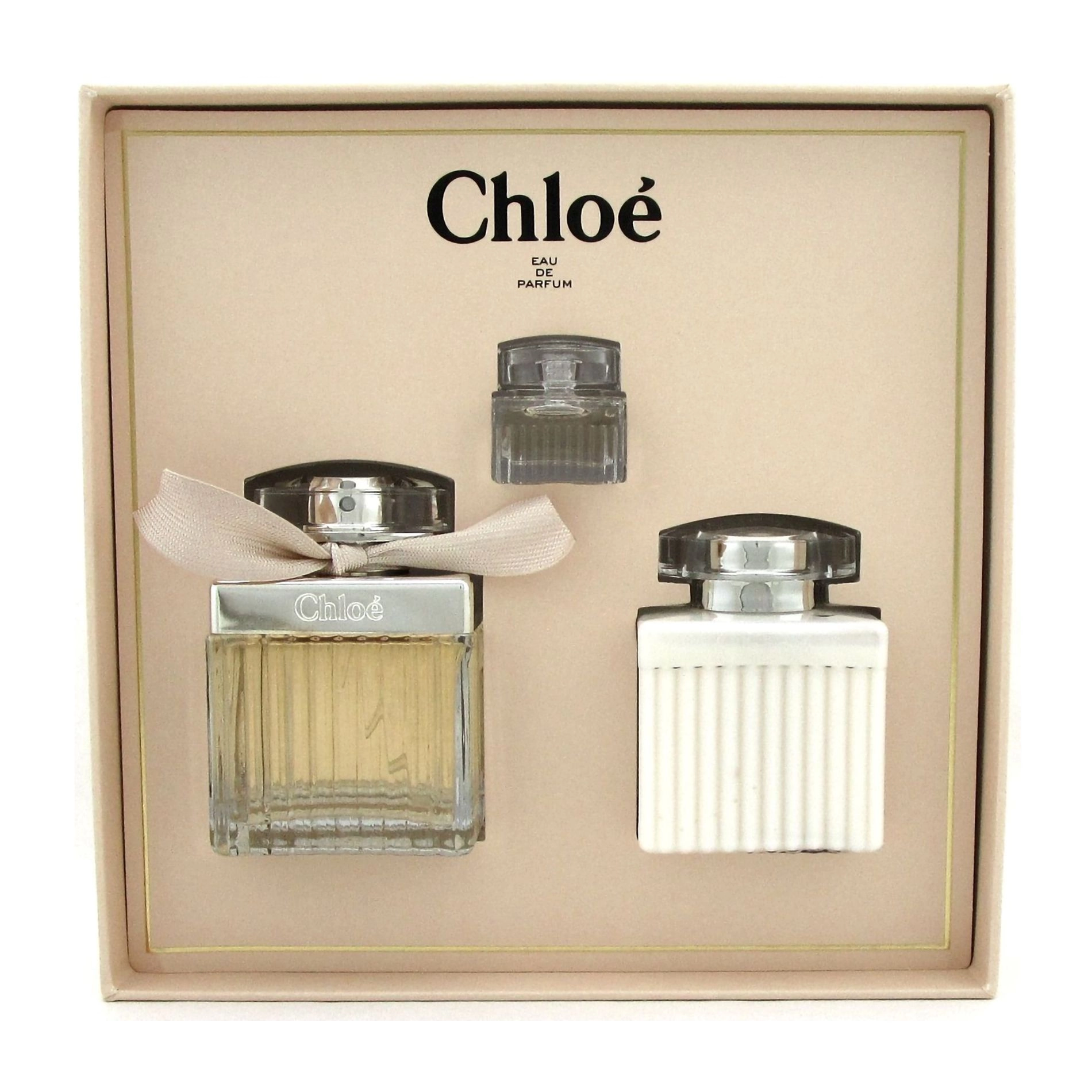 Chloe Парфюмированный набор женский Chloe Set (парфюмированная вода, 75 мл + лосьон для тела, 100 мл + парфюмированная вода, 5 мл) - фото N2