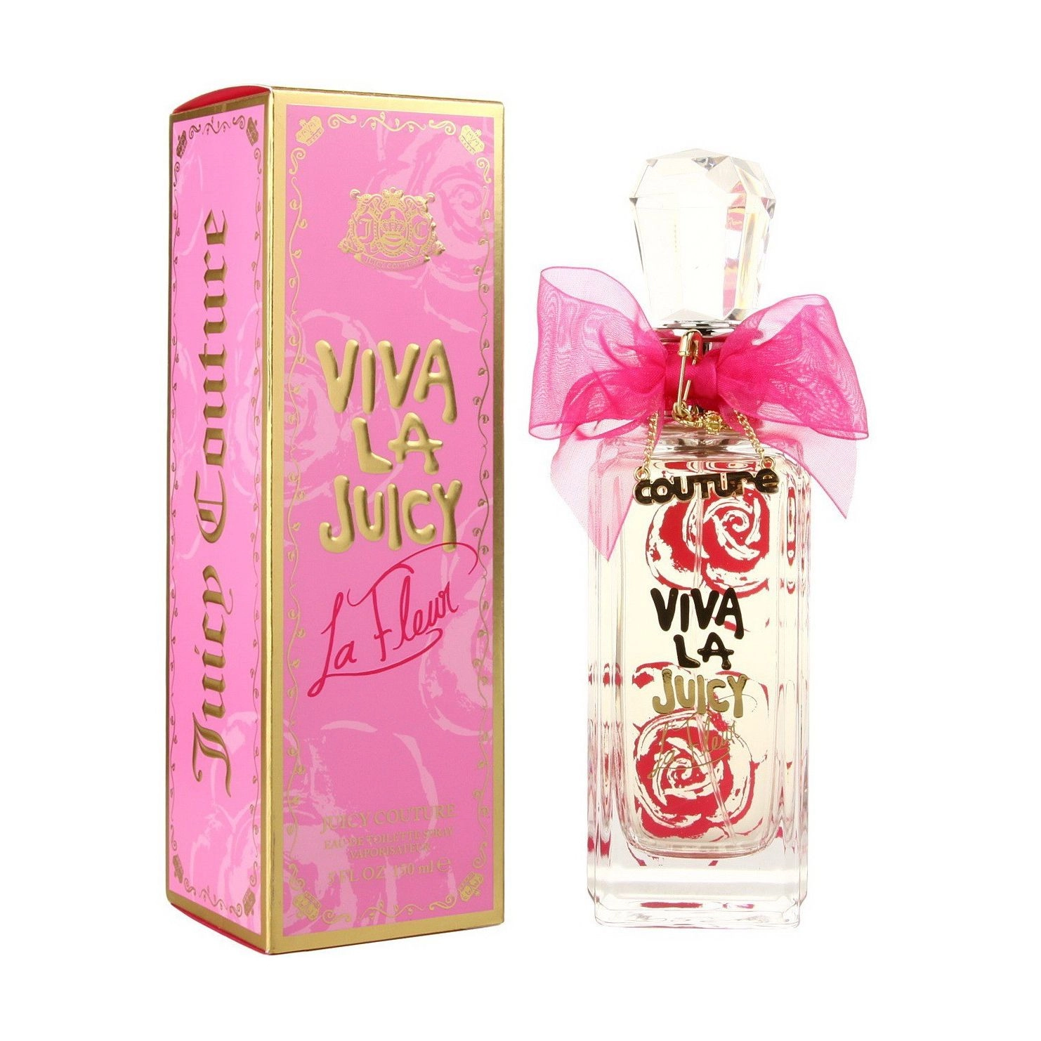 Juicy Couture Viva La Juicy La Fleur Туалетная вода женская, 150 мл - фото N1