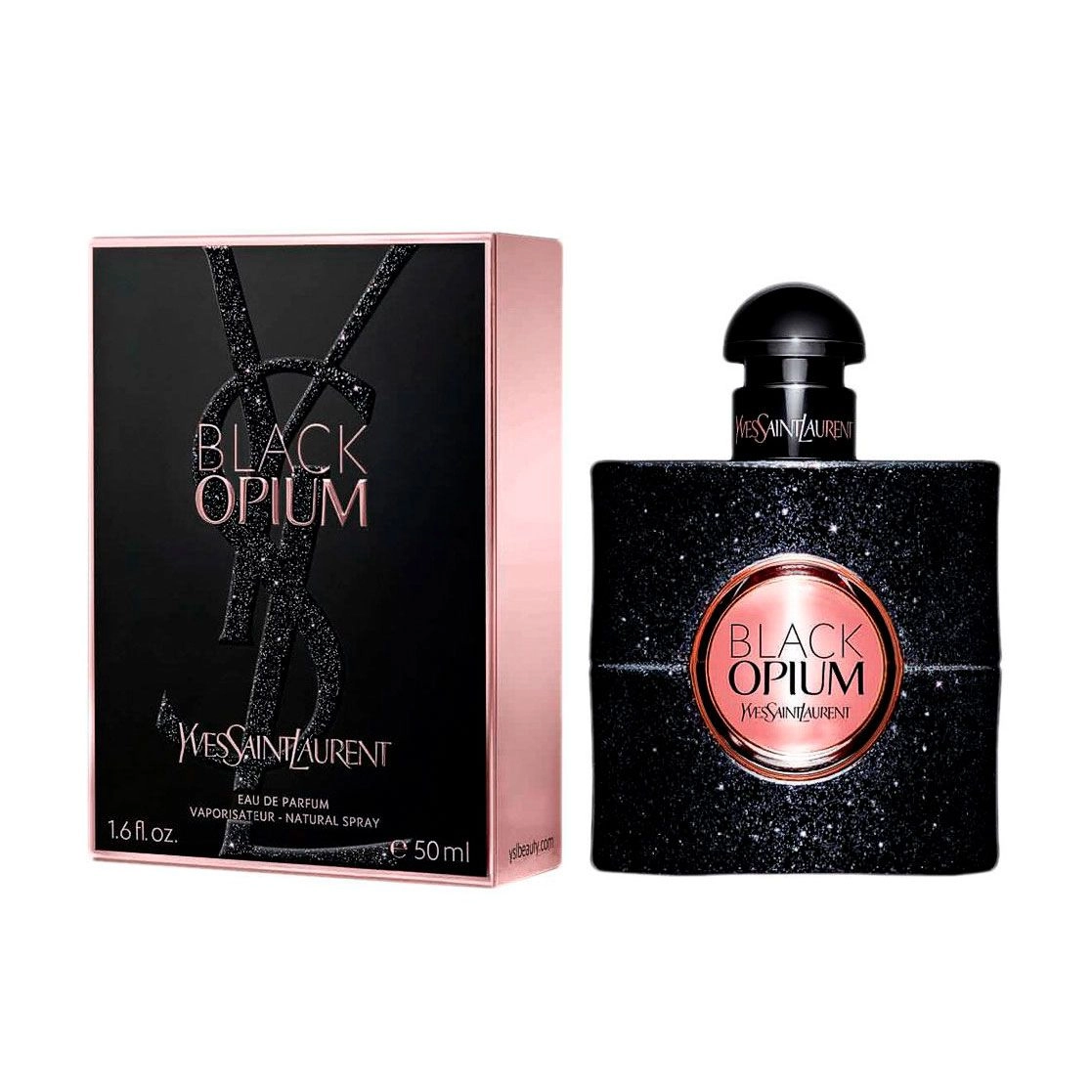 Парфюмированная вода женская - Yves Saint Laurent Black Opium, 50 мл - фото N1