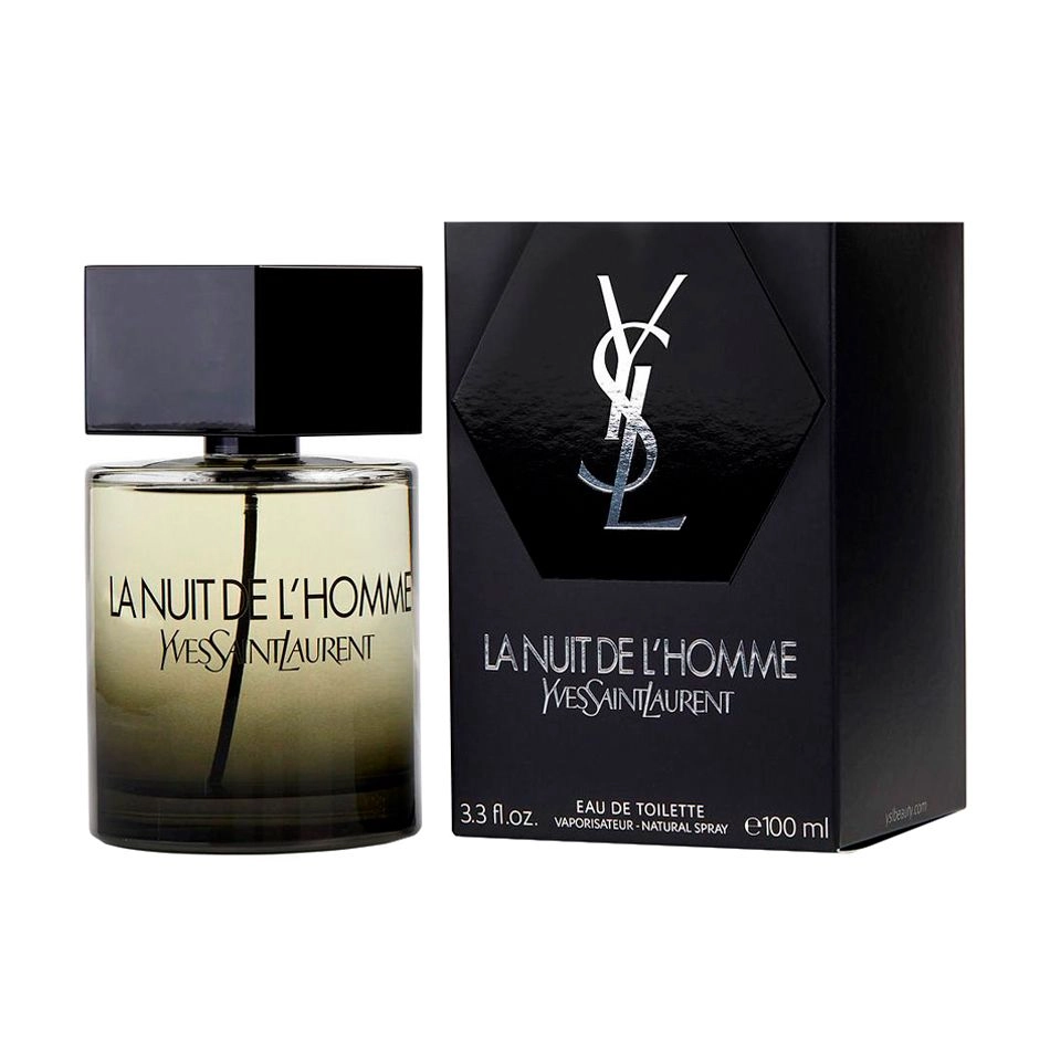 Yves Saint Laurent Туалетна вода L'Homme La Nuit чоловіча 100мл - фото N1