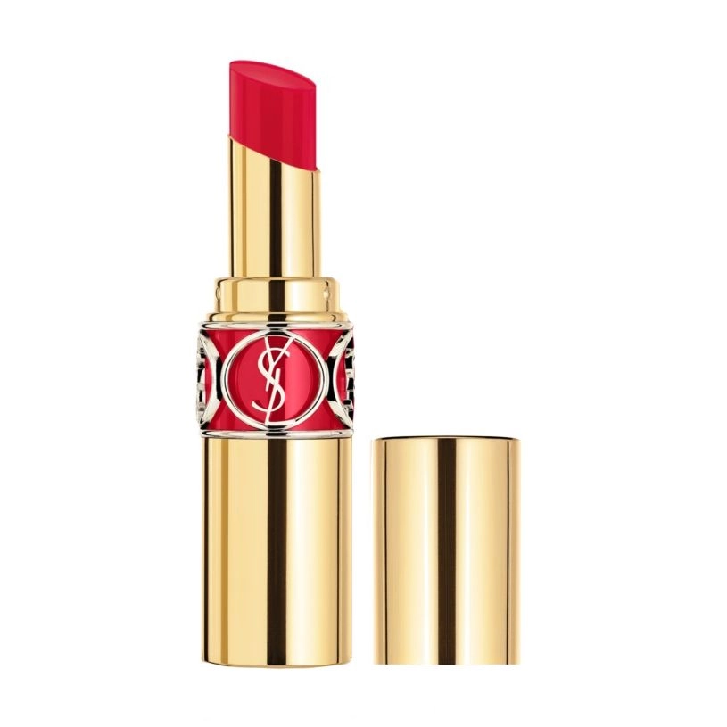 Yves Saint Laurent Помада-бальзам для губ Rouge Volupte Shine Lipstick Balm 45 Rouge Tuxedo, 4.5 г - фото N1