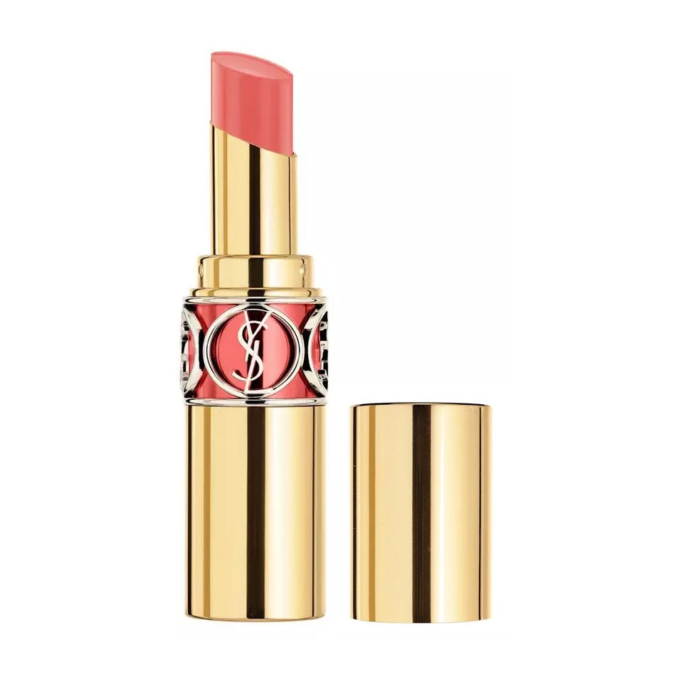 Yves Saint Laurent Помада-бальзам для губ Rouge Volupte Shine Lipstick Balm 15 Corail Intuitive, 4.5 г - фото N1
