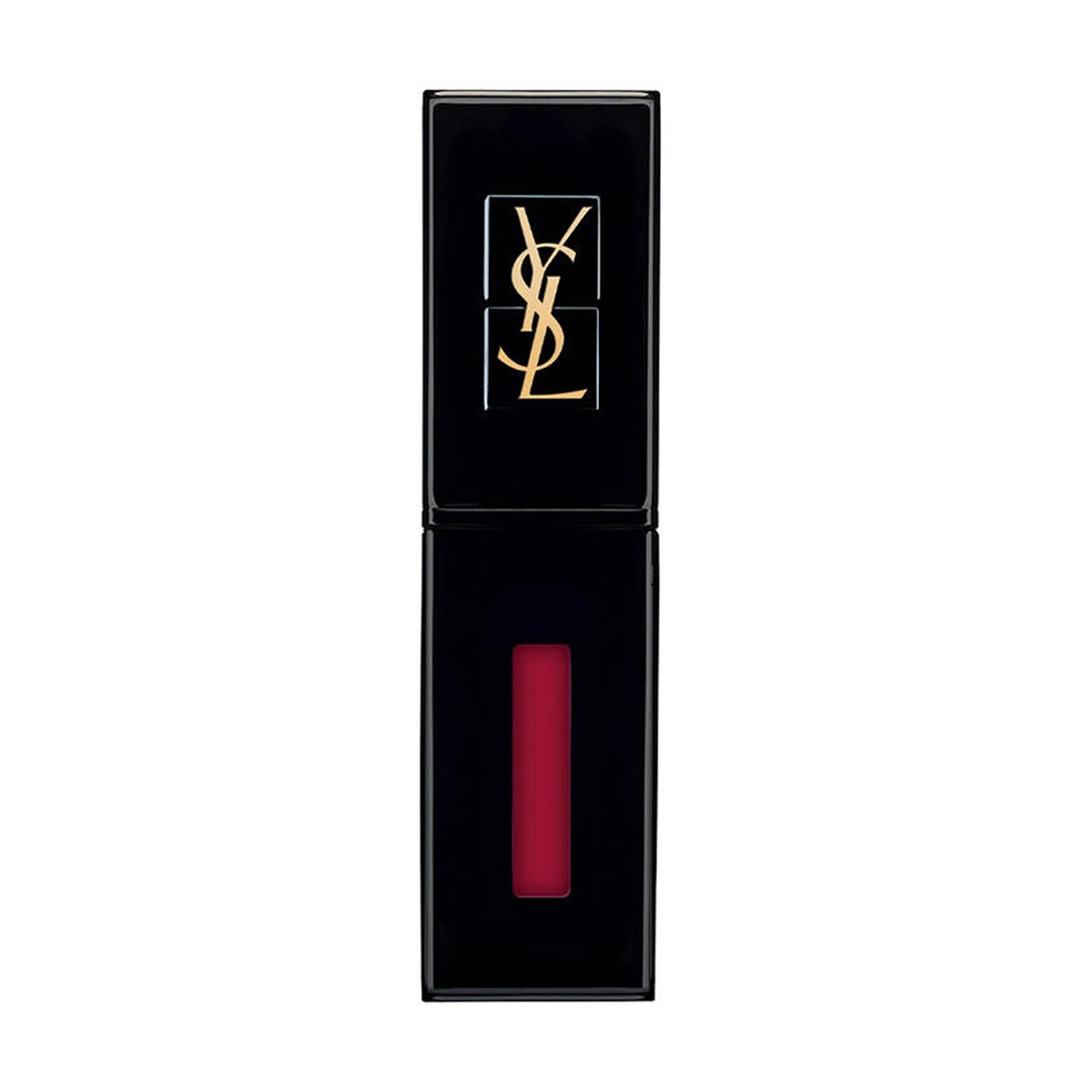 Yves Saint Laurent Кремовий лак для губ Vernis A Levres Vinyl Cream 401 Rouge Vinyle, 5.5 мл - фото N1