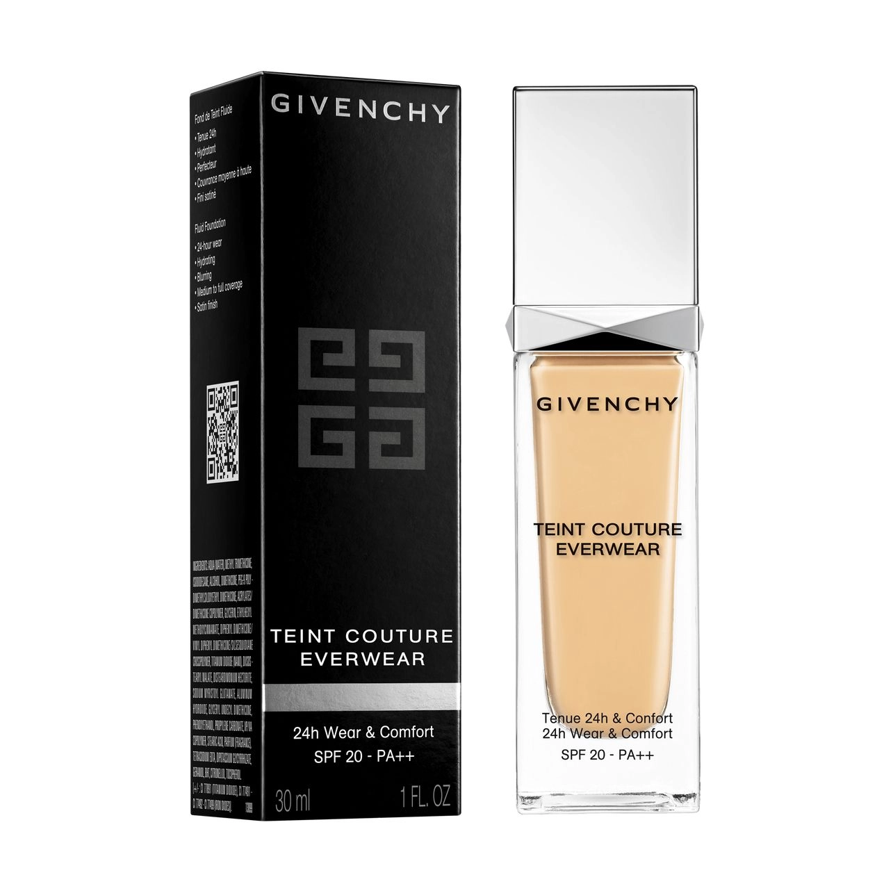 Givenchy Тональный крем для лица Teint Couture Everwear SPF 20 PA++, Y200, 30 мл - фото N2