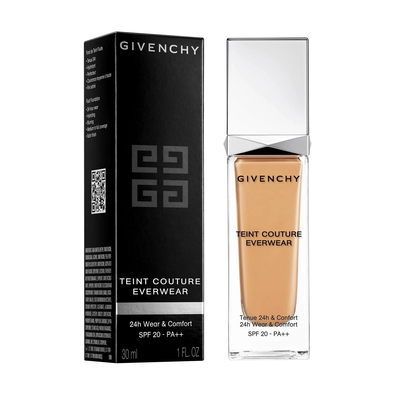 Givenchy Тональный крем для лица Teint Couture Everwear SPF 20 PA++, Y300, 30 мл - фото N2