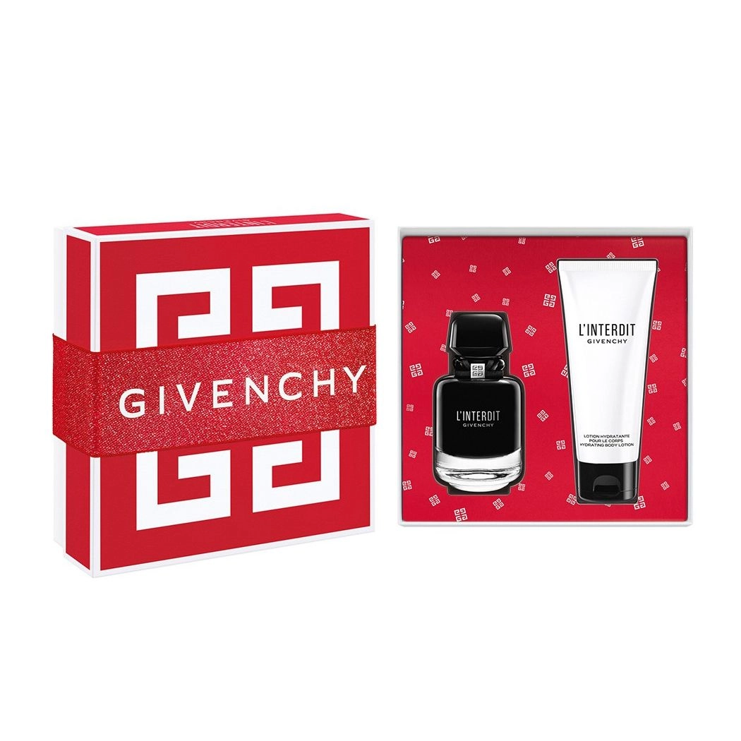 Givenchy Парфюмированный набор L'Interdit Intense Set женский (парфюмированная вода, 50 мл + лосьон для тела, 75 мл) - фото N3